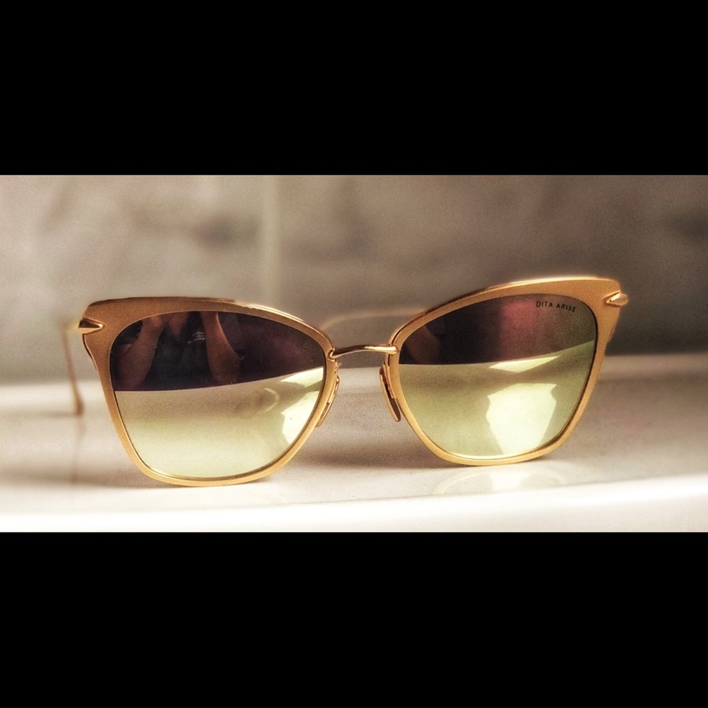 DITA ARISE GOLD WOMENS SUNGLASSES